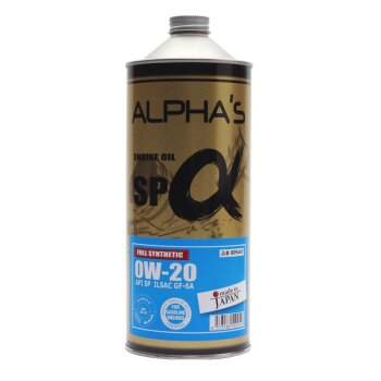 Масло моторное ALPHAS 0W20 SP GF-6 бензин, синтетика 1л (120)