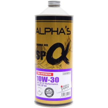Масло моторное ALPHAS 10W30 SP GF-6 синтетика 1л (120)