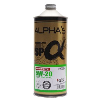 Масло моторное ALPHAS 5W20 SP GF-6 бензин, синтетика 1л (120)