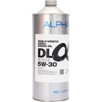 Масло моторное ALPHAS 5W30 DL-1 CF-4 дизель, полусинтетика 1л (120)