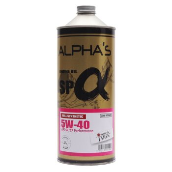 Масло моторное ALPHAS 5W40 SP CF синтетика 1л (120)