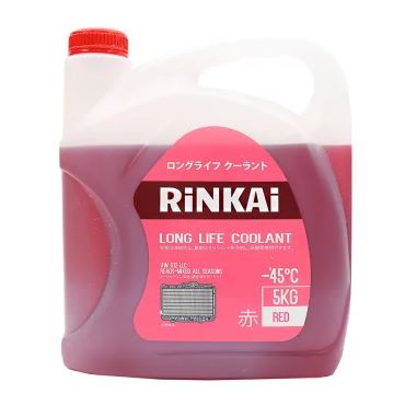 Антифриз RINKAI Red (красный) -45С 5кг