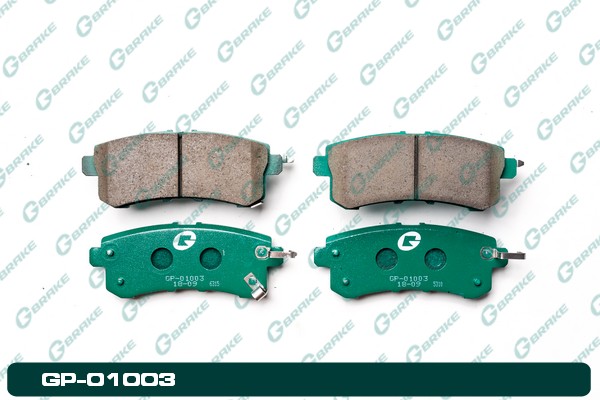 Колодки тормозные задние INFINITI QX56・QX80 JA60, Z62 G-brake   GP-01003