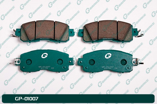 Колодки ALTIMA L33, TEANA L33, LEAF ZE0E, ZE0U G-brake GP-01007