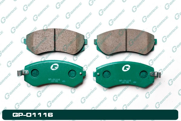 Колодки SUNNY B13, SKYLINE R32, SILVIA S14 G-brake GP-01116