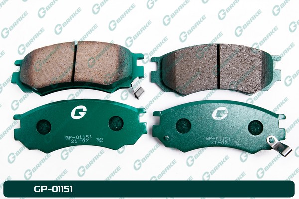 Колодки PULSAR N14, LUCINO HNN15, SUNNY, LAUREL SPIRIT B14 G-brake GP-01151