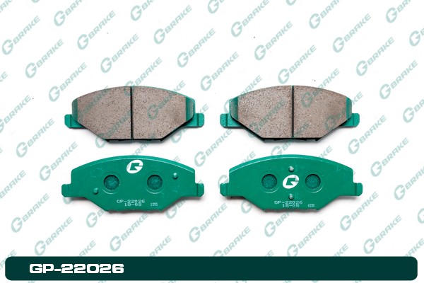 Колодки  G-brake   GP-22026