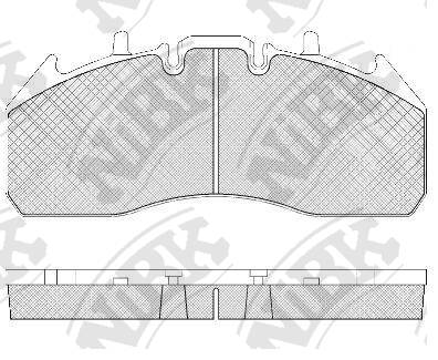 Колодки NiBK PN0451