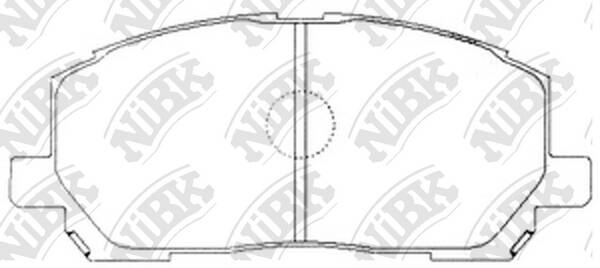 Колодки NiBK PN1457