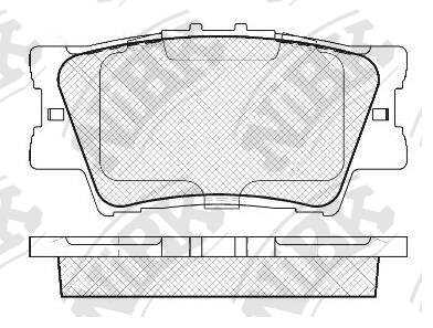 Колодки NiBK PN1522