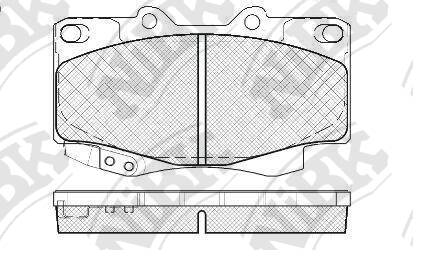 Колодки NiBK PN1830