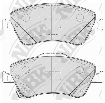 Колодки NiBK PN1835