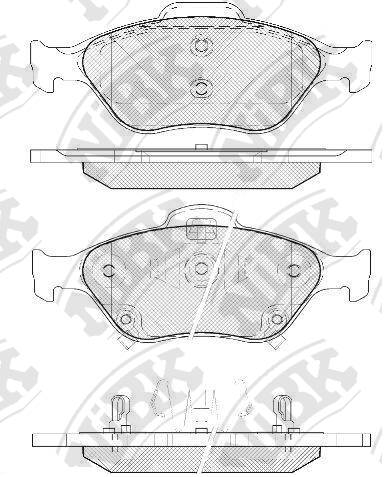 Колодки NiBK PN1839