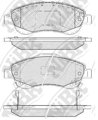 Колодки NiBK PN8808