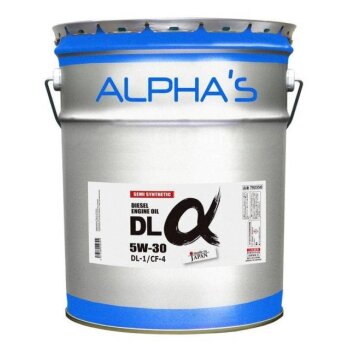 Масло моторное ALPHAS 5W30 DL-1 CF-4 дизель, полусинтетика 20л