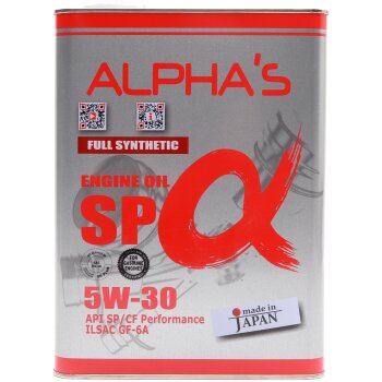 Масло моторное ALPHAS 5W30 SP GF-6 синтетика 4л (16)